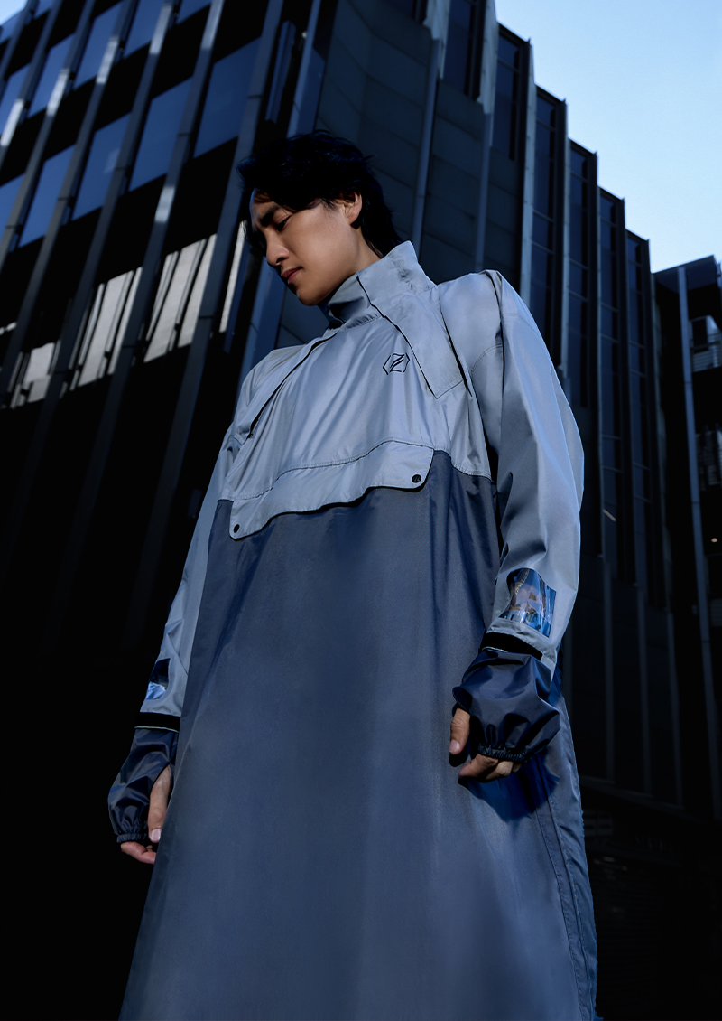 C2C 側開瞬穿後背包極鋒雨衣2.0．送秒穿雨鞋套-CHECK2CHECK 機能服飾