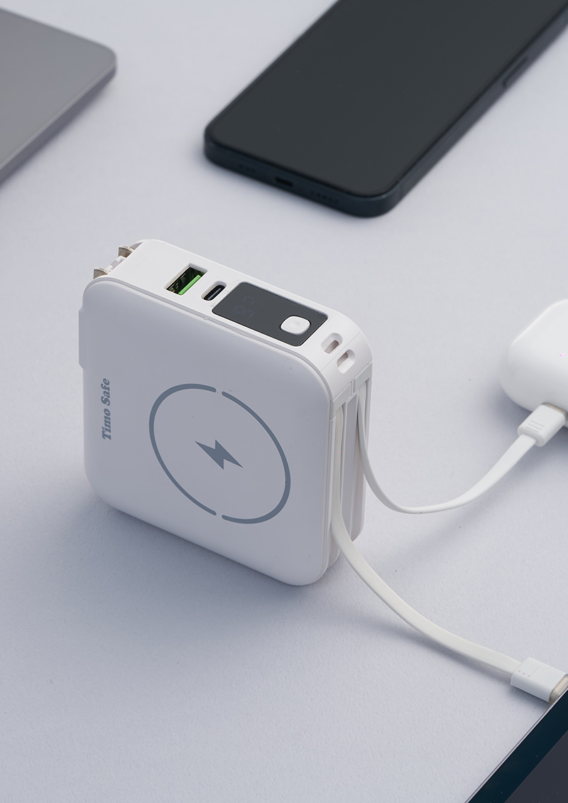 Timo Safe 安全防爆電芯多功能磁吸固態行動電源| 快電商C2C BUY